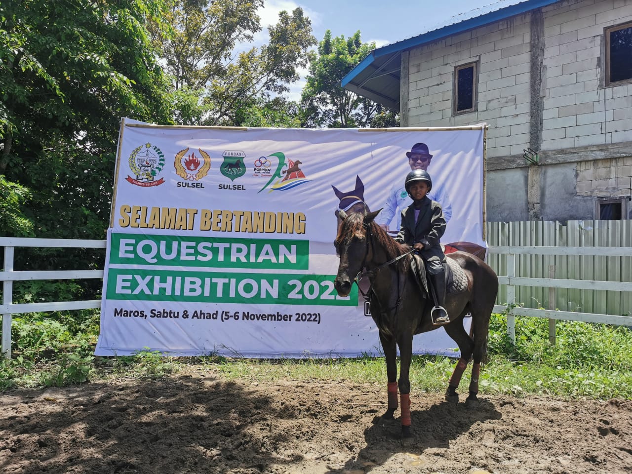 Syahrul Haq, Sang Ibu Tidak Sangka Juara di Equestrian Exibition 2022
