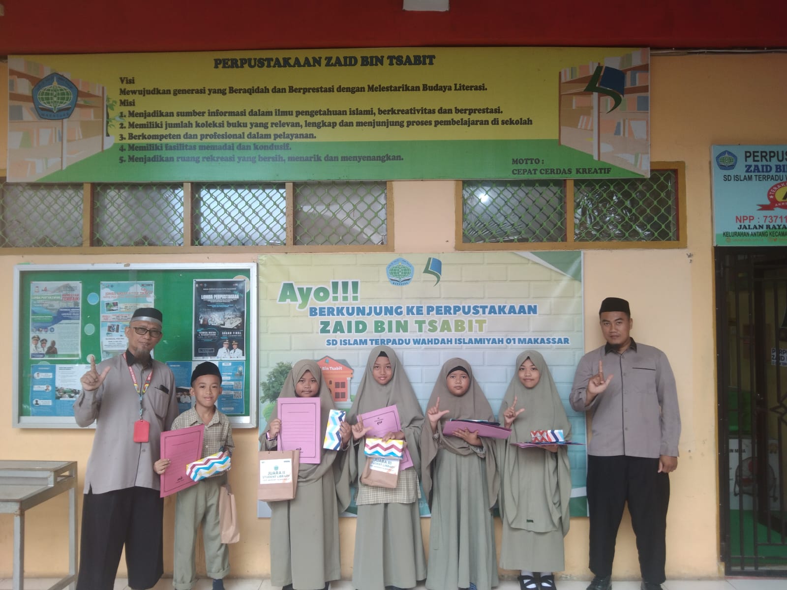 Perpustakaan Zaid Bin Tsabit Gelar Lomba Membuat Student Library, Ini Pemenangnya