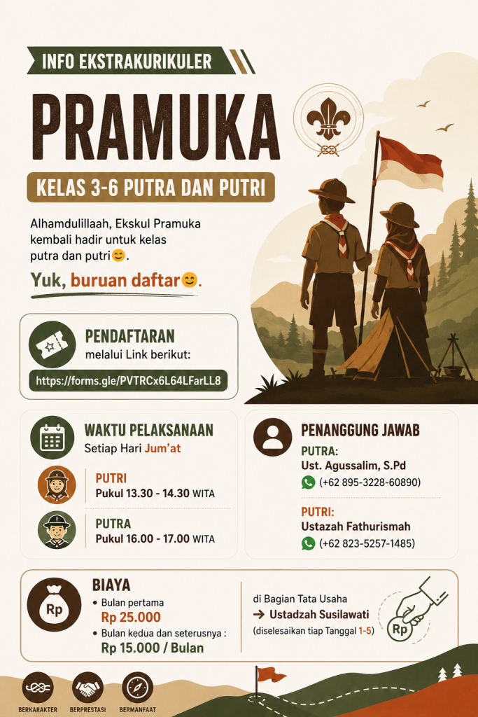 Flyer Pramuka