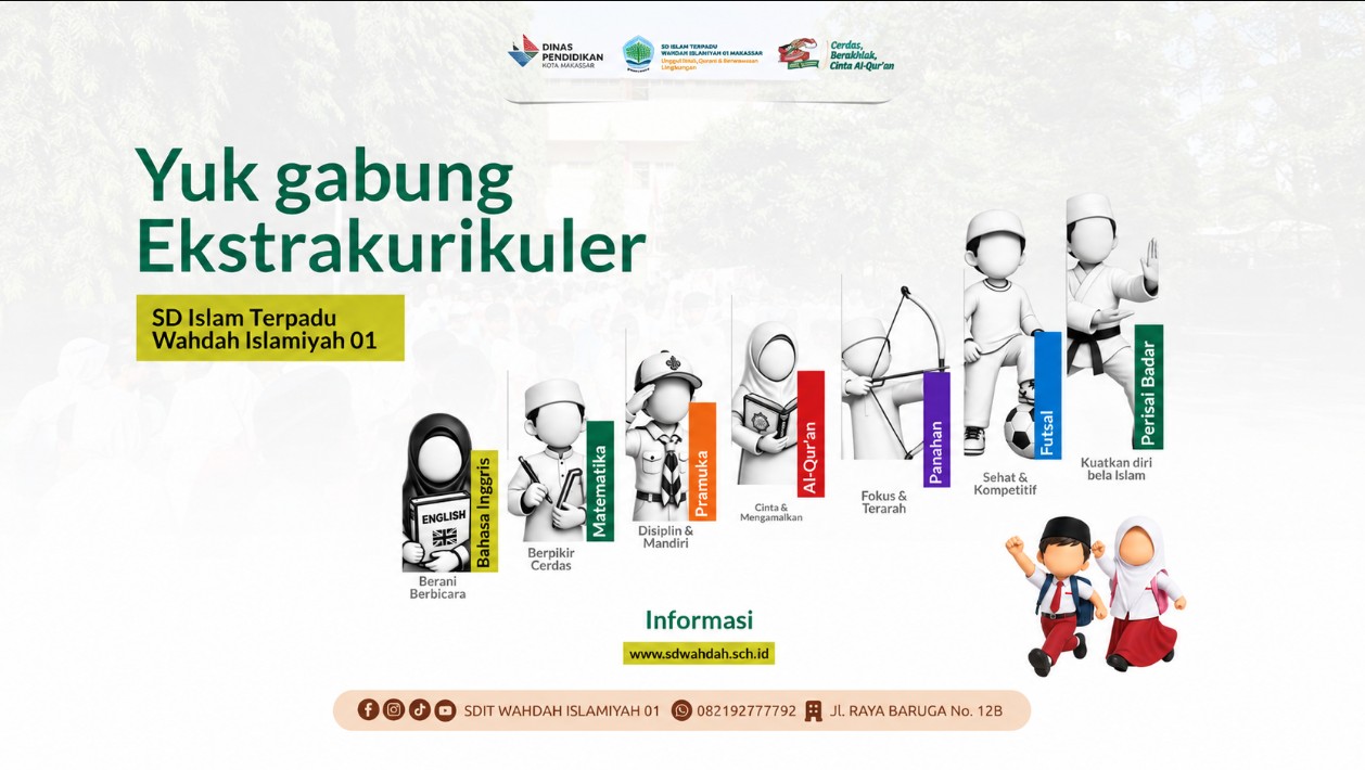 Pilihan Ekstrakurikuler SDIT Wahdah Islamiyah 01 Makassar